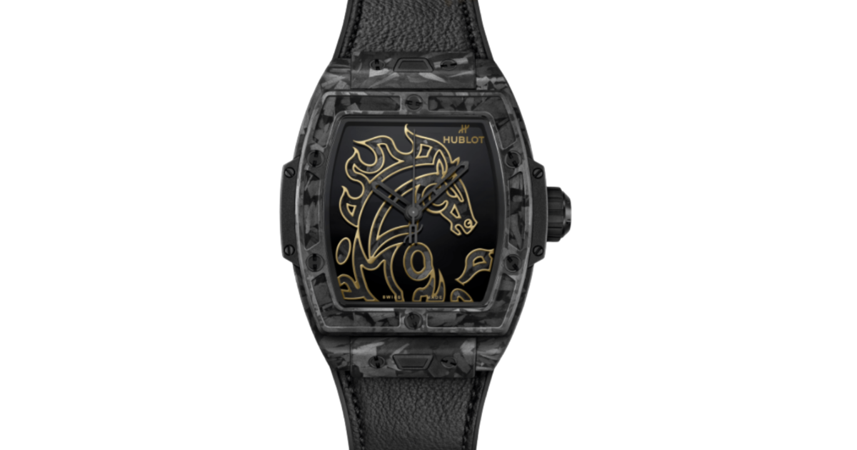 Hublot Spirit of Big Bang Year Of The Horse Frosted Carbon 42mm