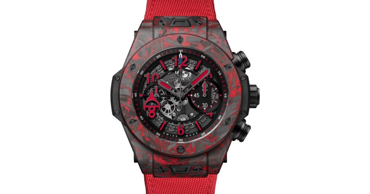 Hublot Big Bang Unico Chronograph Red Carbon Alex Ovechkin 45mm