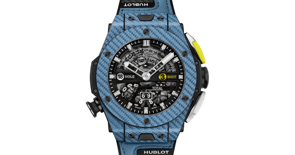 Hublot Big Bang Unico Golf Sky Blue Carbon 45mm 416.YE.1120.VR