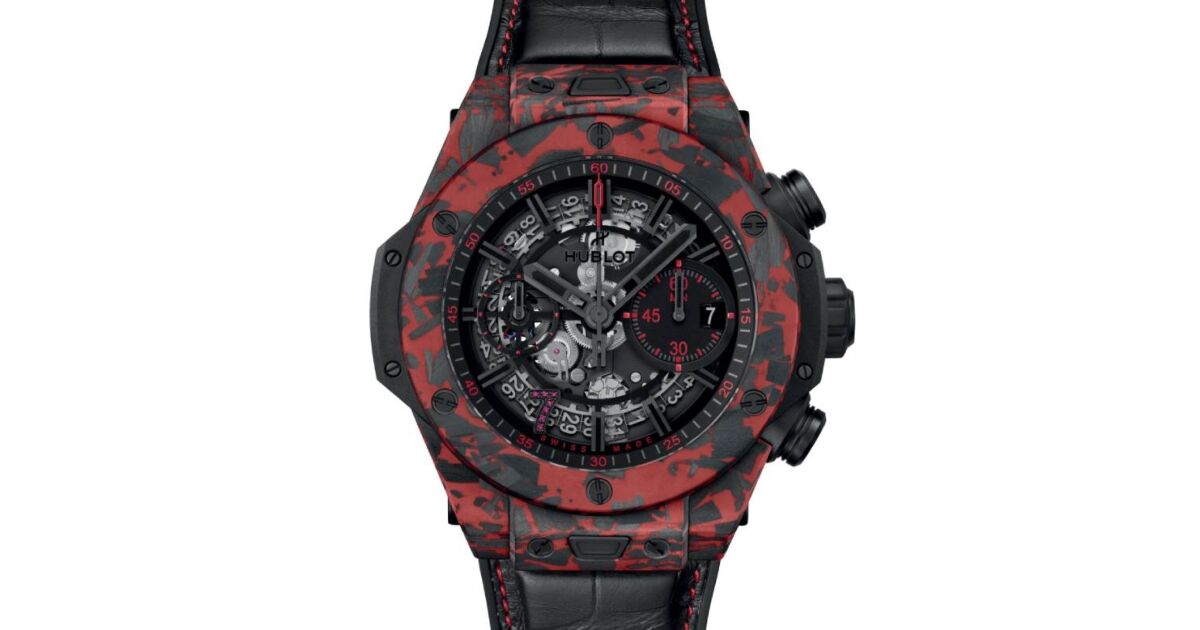 Hublot Big Bang Unico Red Carbon Las Vegas Boutique 44mm 421.QV