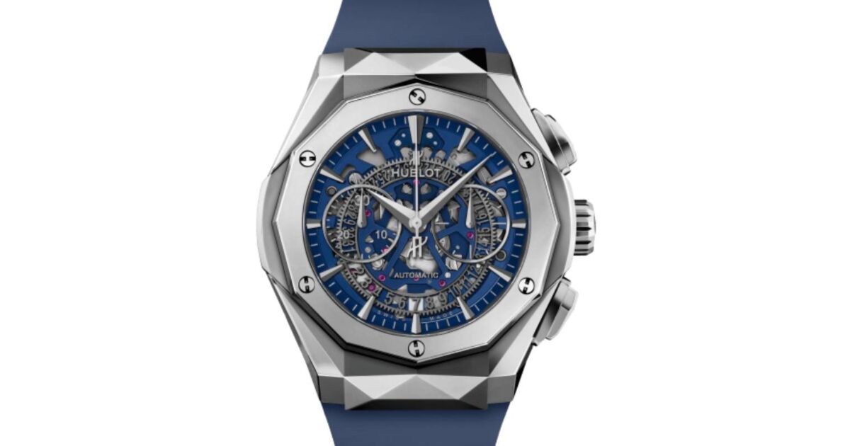 Hublot Classic Fusion Aerofusion Chronograph Orlinski Titanium