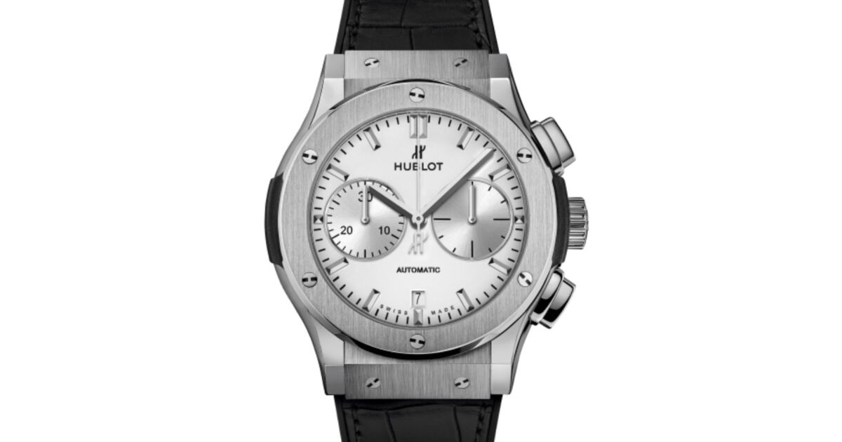 Hublot Classic Fusion Chronograph Titanium Opalin 45mm 521.NX.2611
