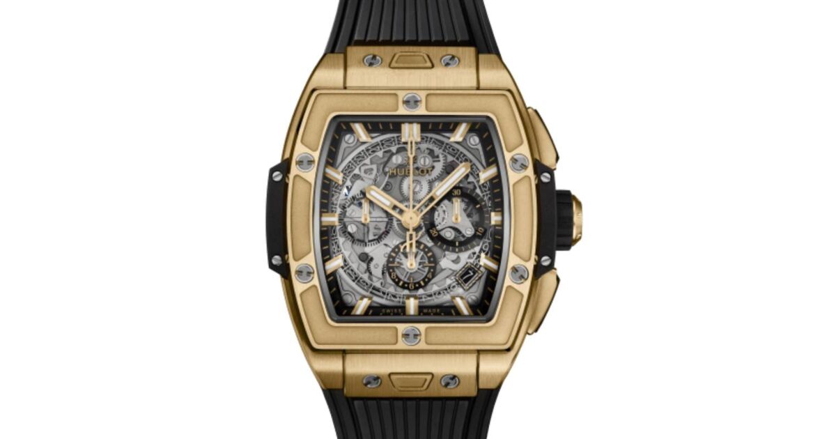 Hublot Shaped Spirit of Big Bang Yellow Gold 42mm 642.VX.0130.RX
