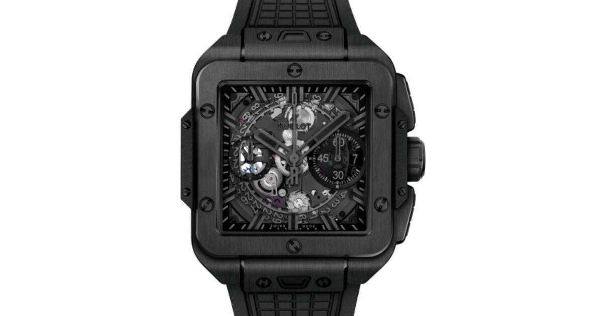 Hublot Shaped Square Bang Unico All Black 42 mm 821.CX.0140.RX