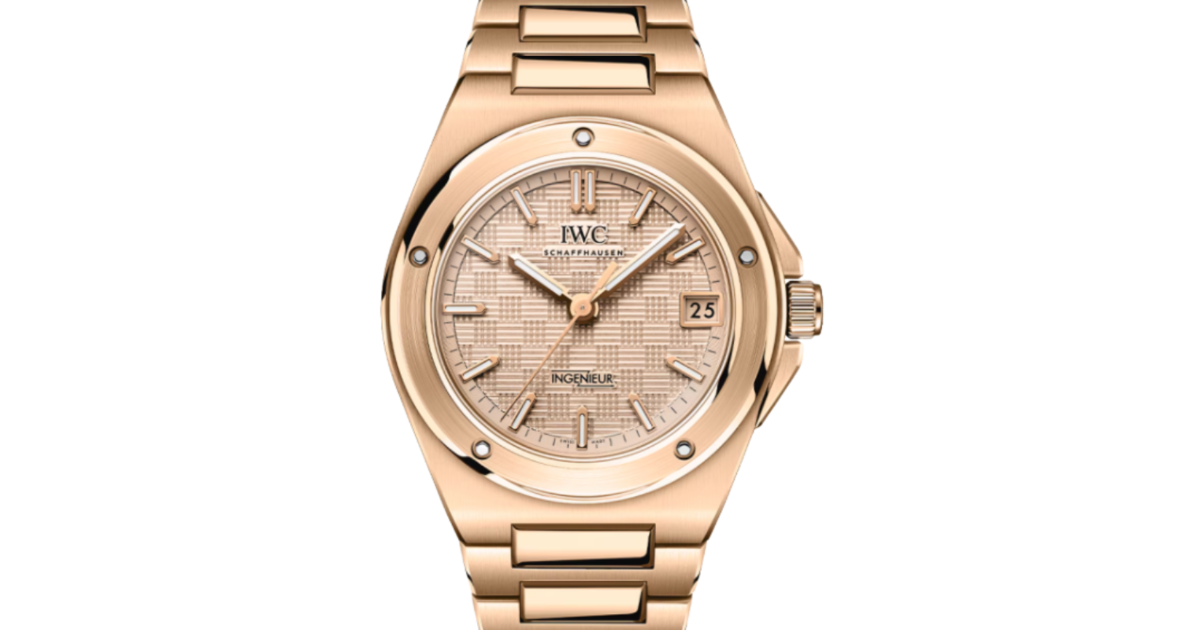 IWC Ingenieur Automatic 18-Carat 5N 35mm Gold Dial IW324903