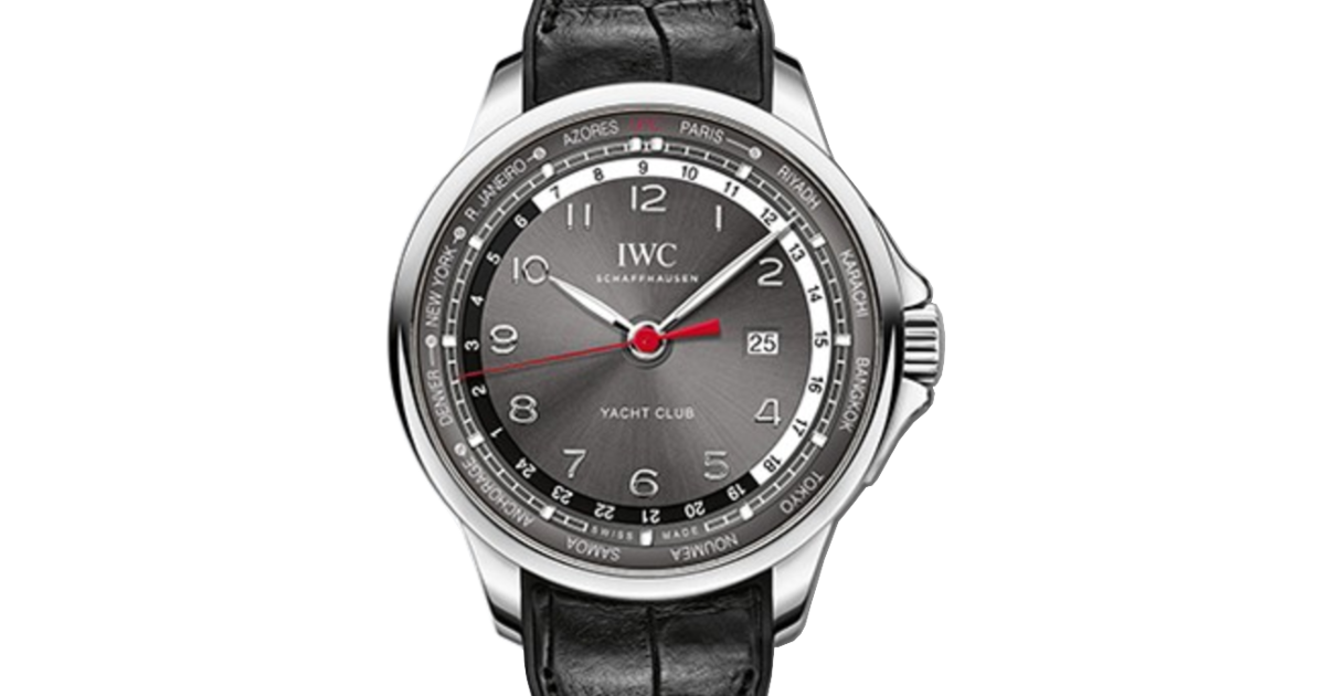 ＩＷＣ IWC Schaffhausen IW326602 Portugieser Yacht Club Worldtimer Slate