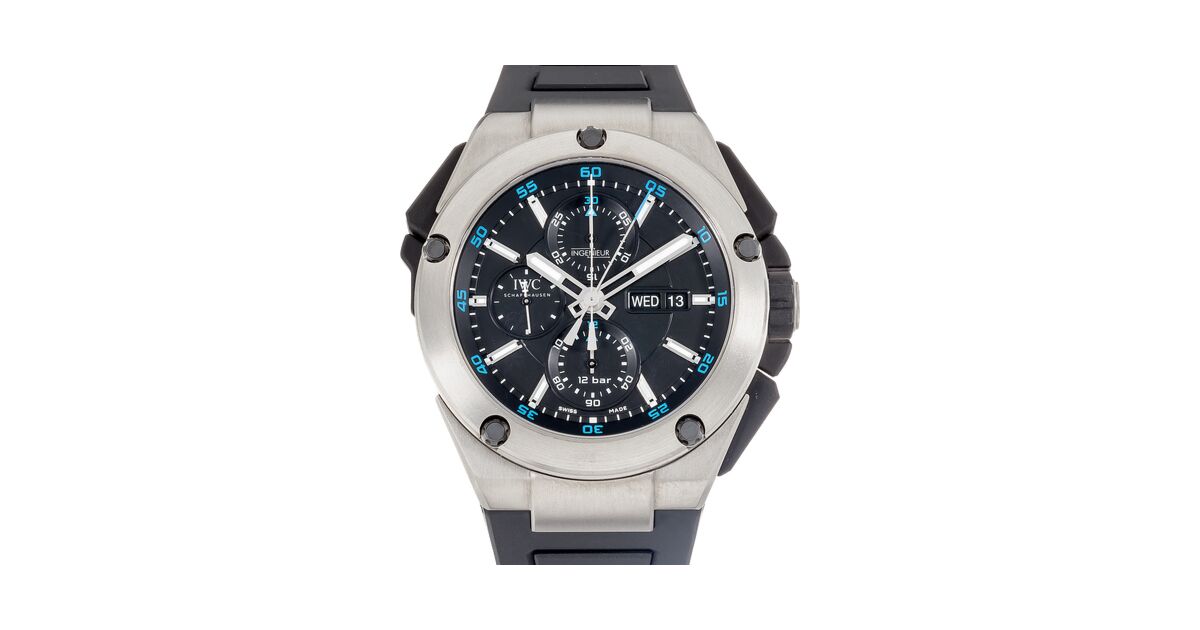 IWC Schaffhausen IW386503 Ingenieur Double Chronograph  display picture 2