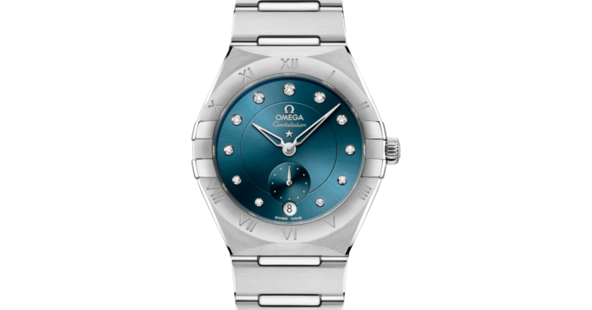 Omega Constellation Co-Axial Master Chronometer 34mm Steel Peacock