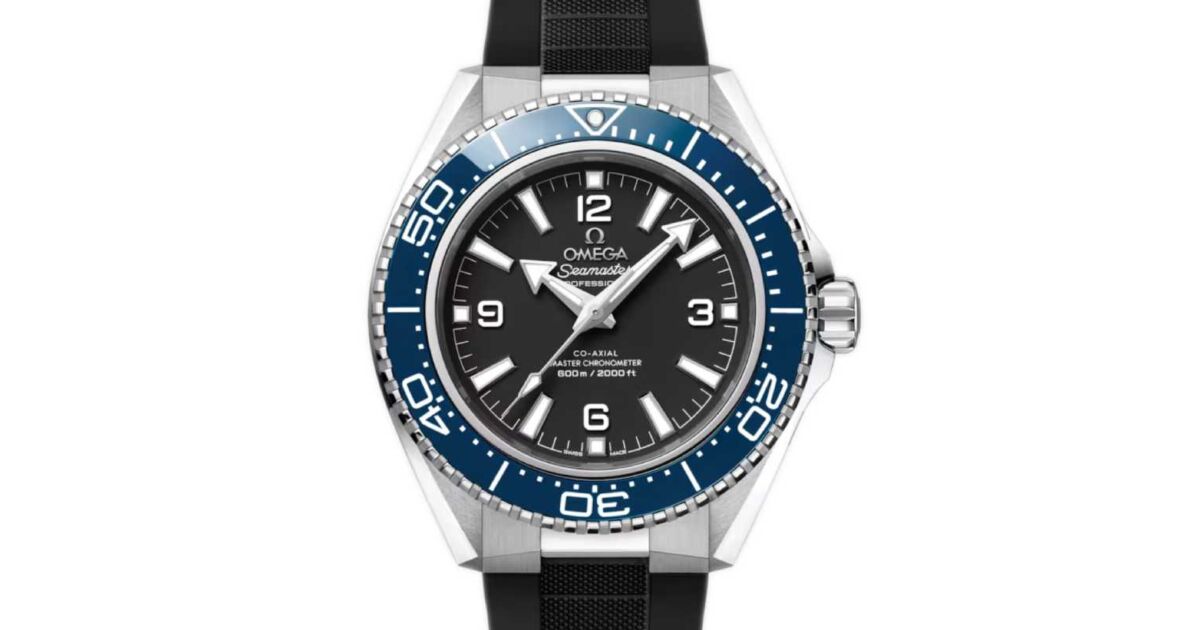 Omega Seamaster Planet Ocean 600M 42mm Steel/Blue Ceramic Black