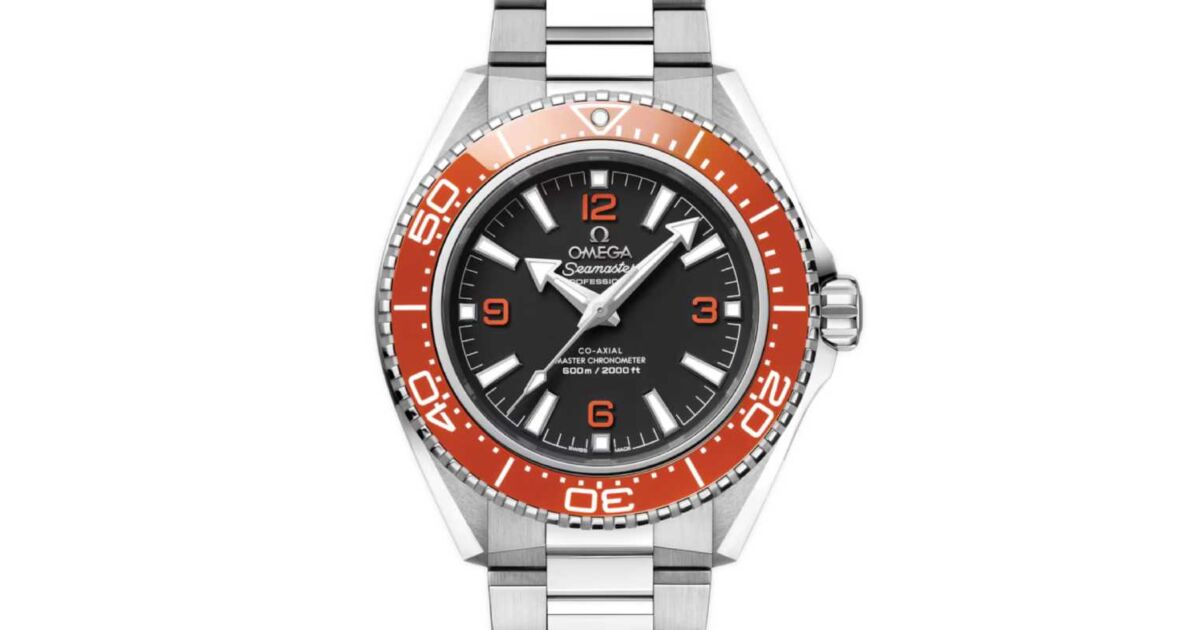 Omega Seamaster Planet Ocean 600M 42mm Steel/Orange Ceramic Black