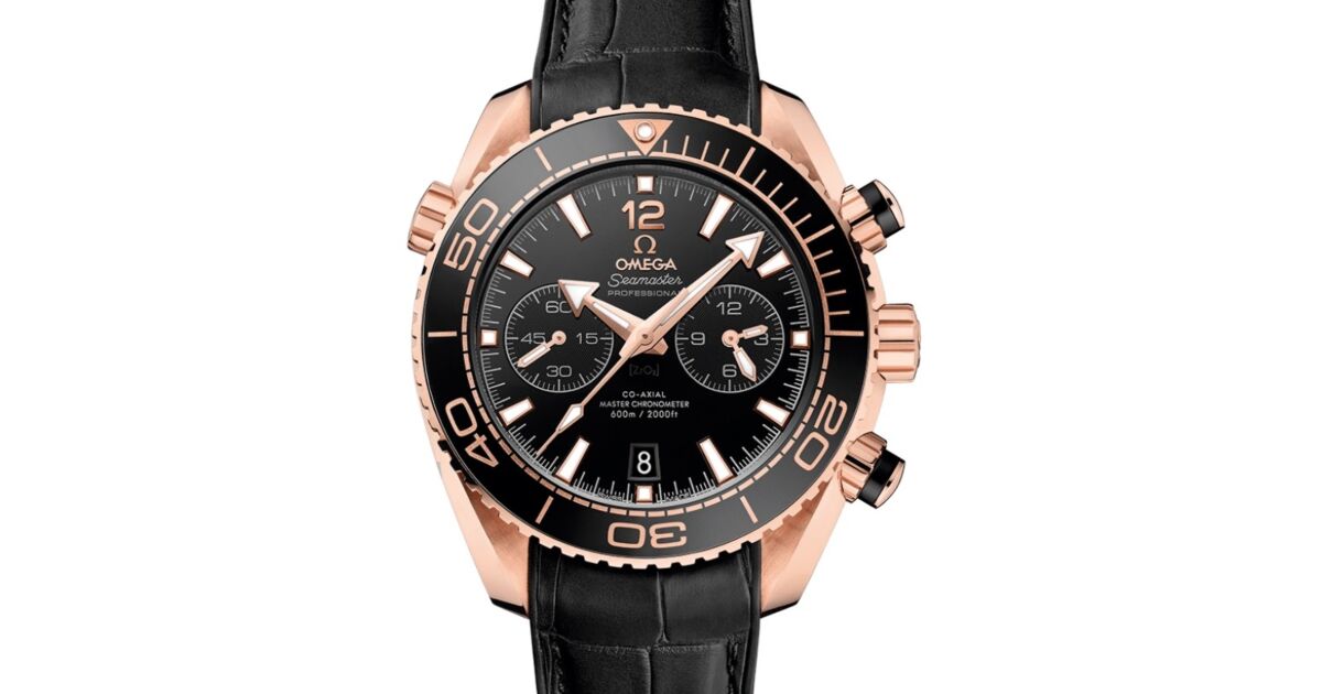 Omega Seamaster Planet Ocean 600M Chronograph 45.5mm Sedna Gold
