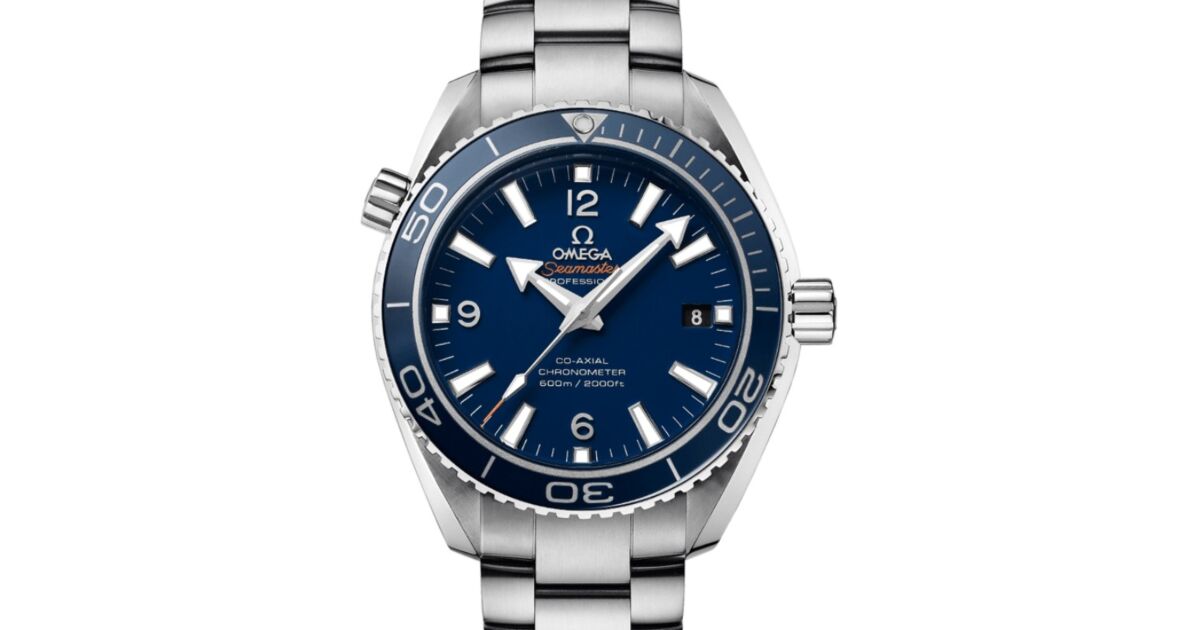 Omega Seamaster Planet Ocean 600M 42mm Titanium Blue Dial 232.90