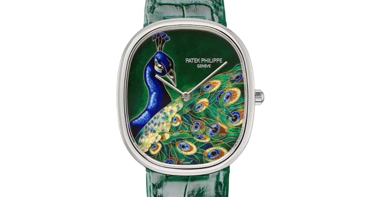 Patek Philippe Rare Handcrafs Golden Ellipse 