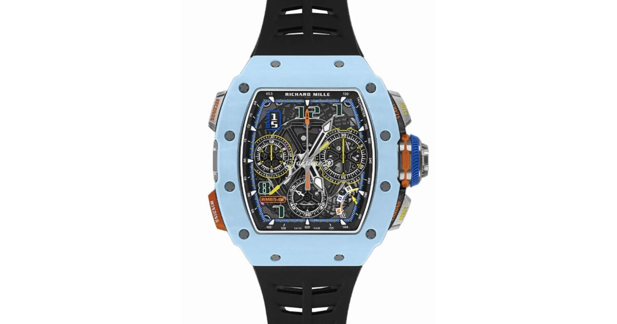 Richard Mille Automatic Winding Split-Seconds Chronograph Pastel