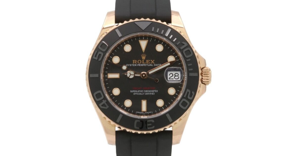 Rolex Yacht-Master 37 268655 Rose Gold Midsize Everose Ladies