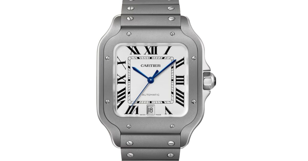 Santos De Cartier Large Titanium WSSA0089