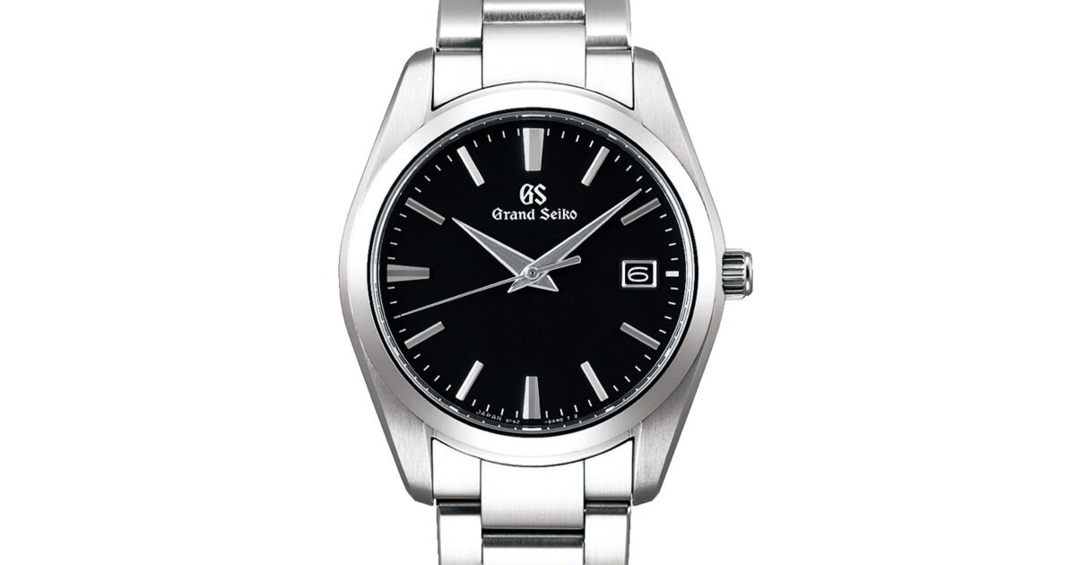 Grand Seiko グランドセイコー 9FクオーツSBGX261 Grand Seiko Heritage 9F Quartz 37mm Steel Black Dial SBGX261