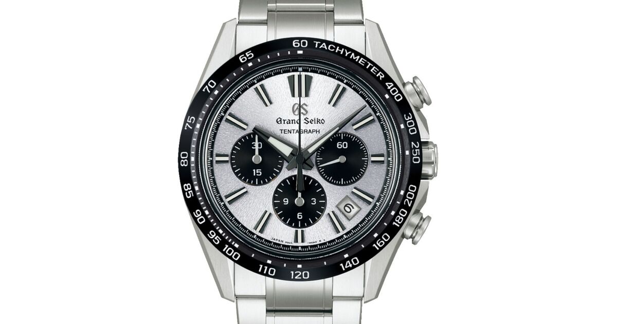 Grand Seiko Evolution 9 Mount Iwate Titanium Silver Dial SLGC007