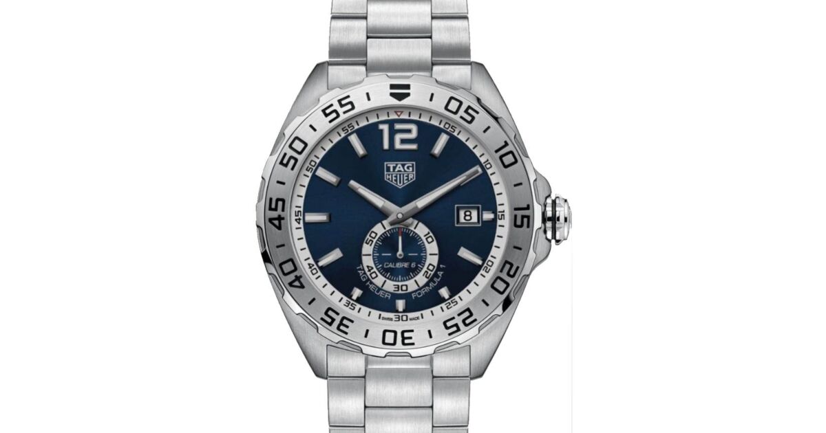 Tag Heuer Formula 1 Stainless Steel 43mm Blue Dial WAZ2014.BA0842 