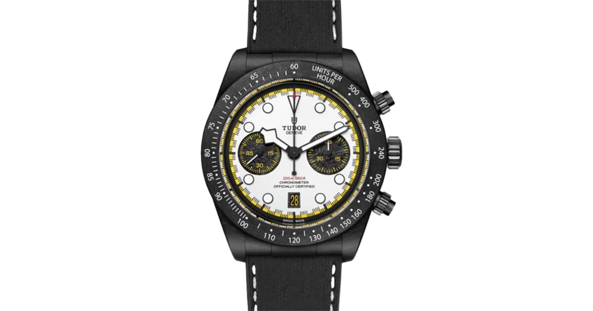 Tudor Black Bay Chrono Carbon 26 White Dial 41mm M79377KN-0003