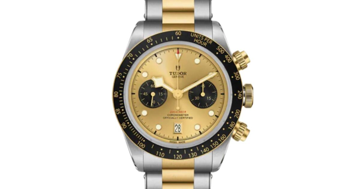 Tudor Black Bay Chrono S&G Stainless Steel/Yellow Gold Champagne
