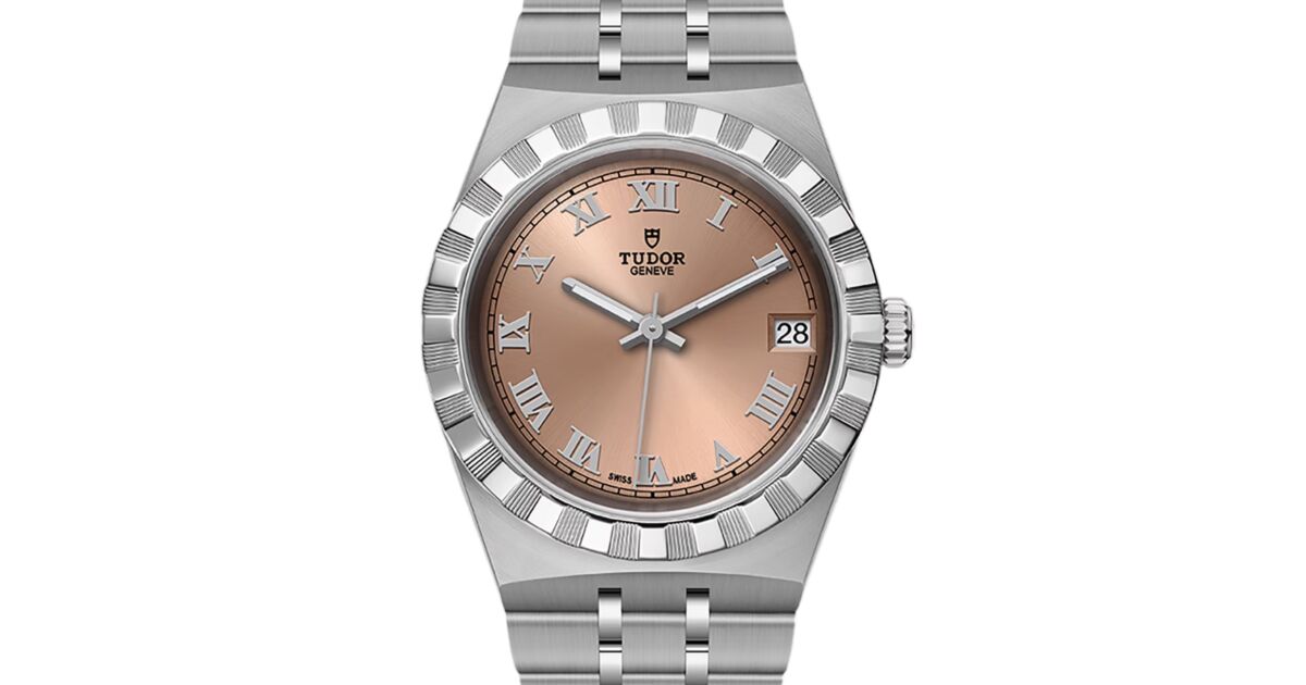 時計 TUDOR  M28400-0009 Tudor Royal Steel 34mm Salmon Dial M28400-0009 - BRAND NEW