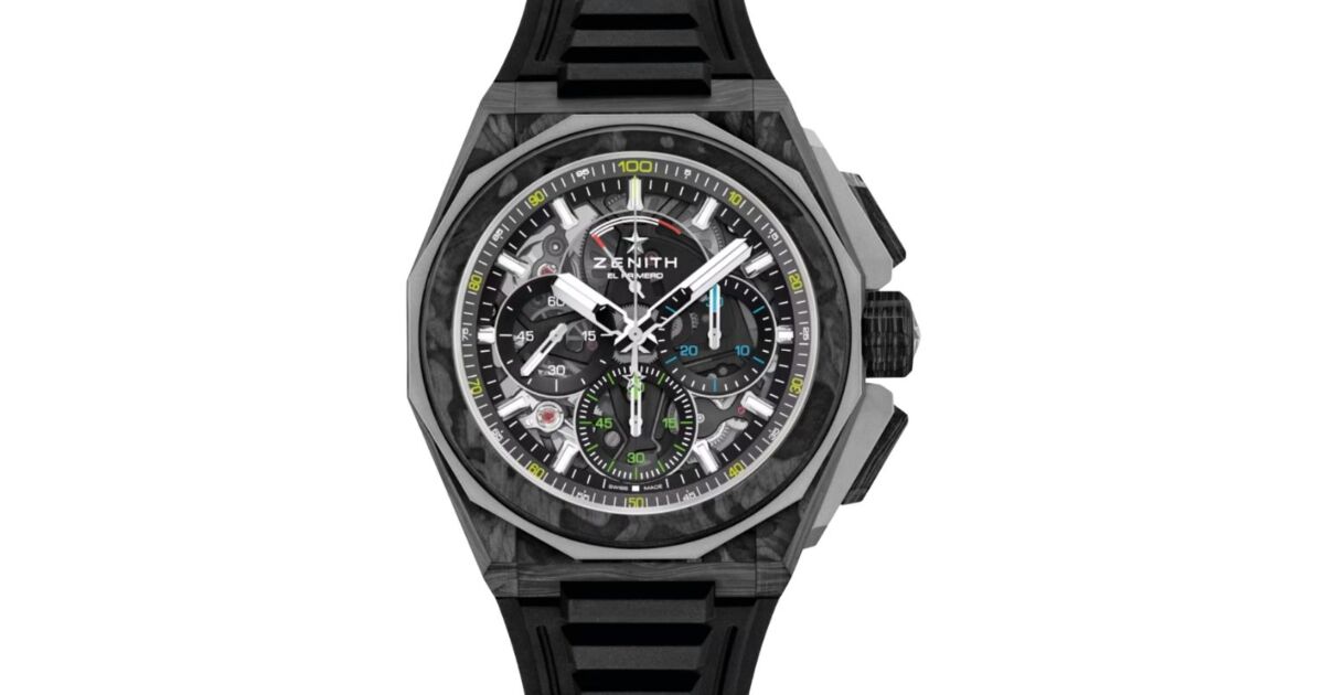 Zenith Defy Extreme Carbon Titanium Chronograph Skeleton Dial