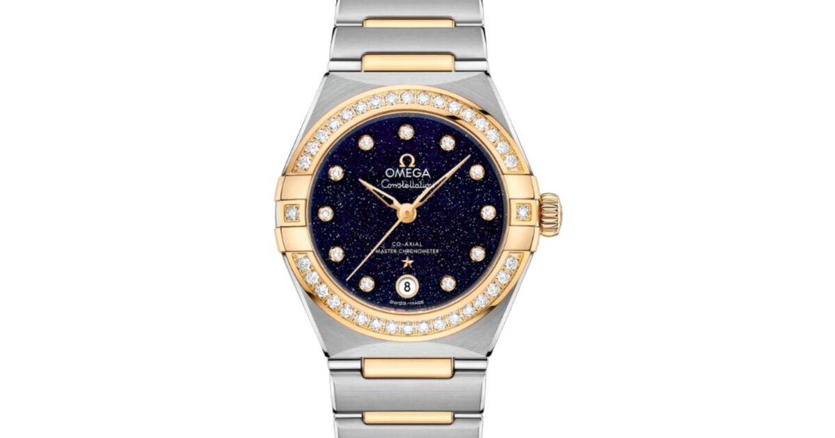 Omega Constellation Chronometer 29 mm Steel/Yellow Gold Diamond