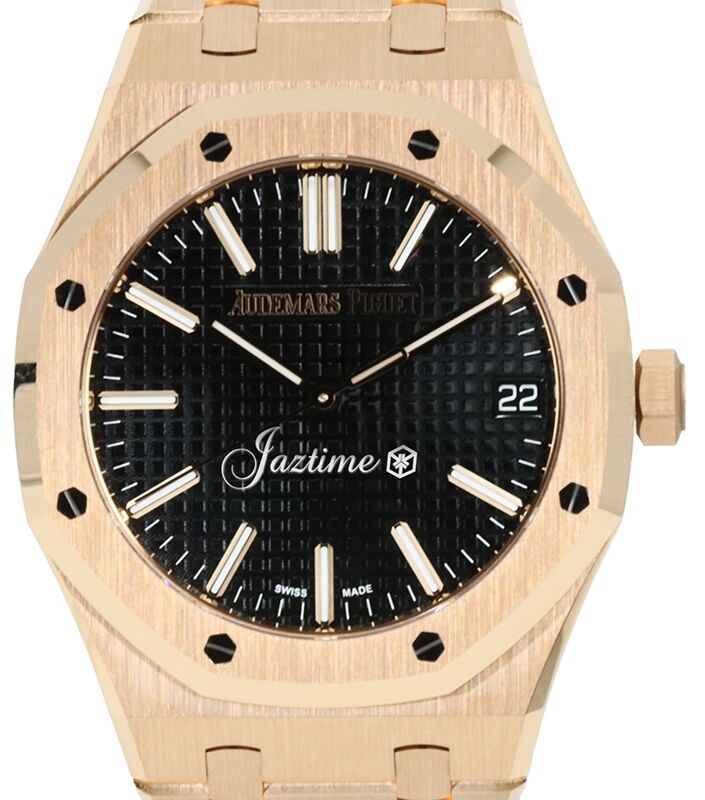 Rose gold ap black face store