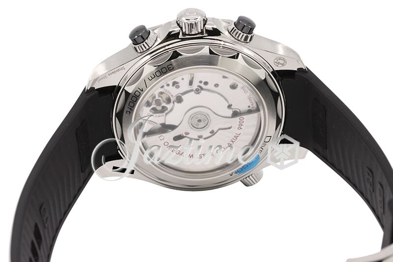 Omega Seamaster Diver 300M 44mm Steel Black Dial Rubber Strap 210.32.44.51.01.001