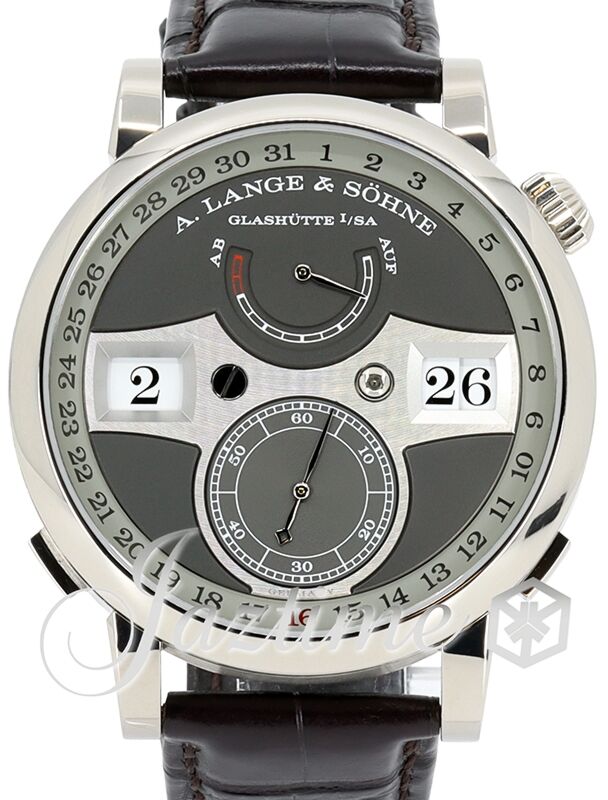 Pre-owned A. Lange & Sohne Dark Brown Alligator Leather