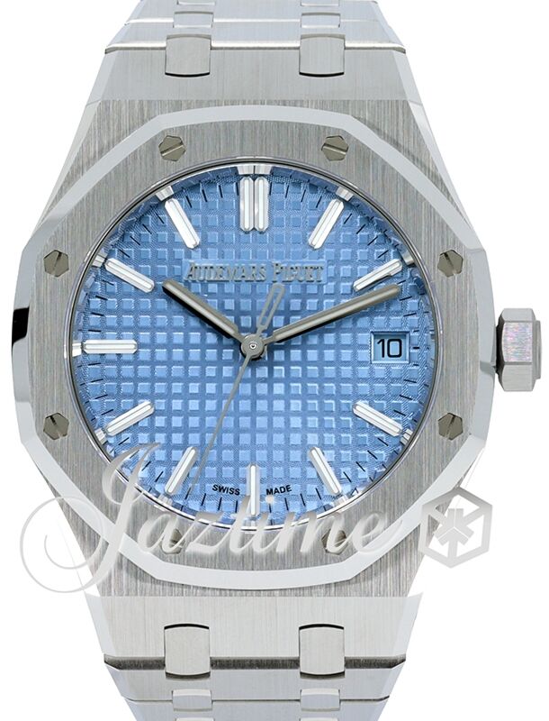 Audemars Piguet Royal Oak 37mm Stainless Steel Light Blue Dial  15550ST.OO.1356ST.08