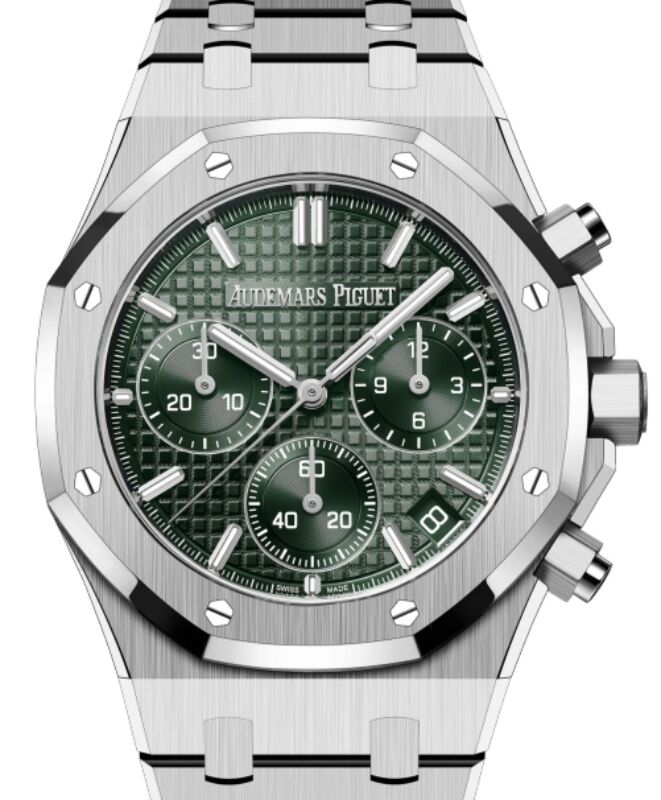 Audemars Piguet Royal Oak Chronograph 41mm Stainless Steel Khaki Green Dial 26240ST.OO.1320ST.08