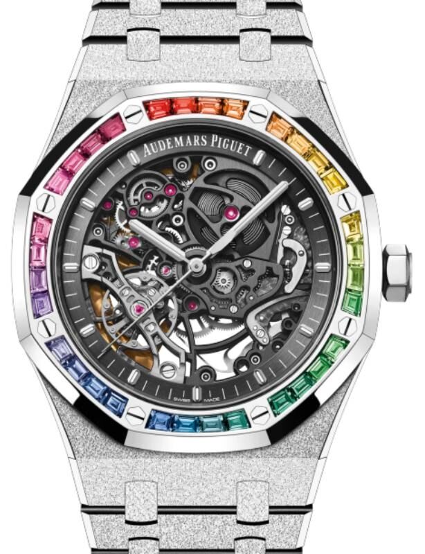 Royal oak skeleton watch on sale