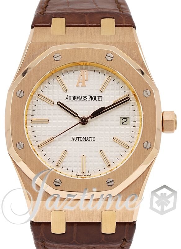 Audemars Piguet Royal Oak Selfwinding Rose Gold 39mm White