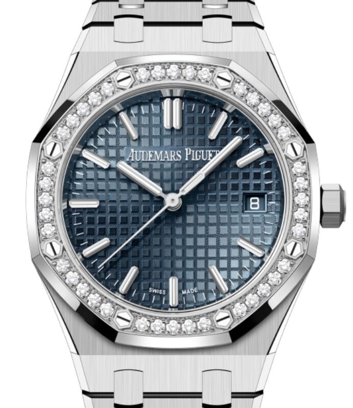 Audemars Piguet Royal Oak 34mm Stainless Steel Blue Dial