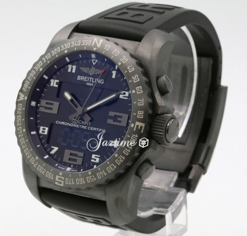 Breitling Cockpit B50 Night Mission PVD/DLC Titanium Black