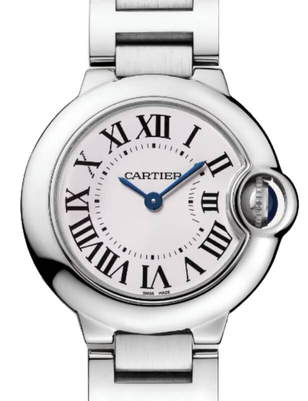 Cartier Ballon Bleu de Cartier Quartz Steel 28mm Silver Dial