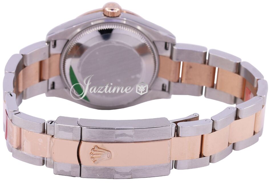 Rolex Lady-Datejust 31 Rose Gold/Steel Chocolate Diamond