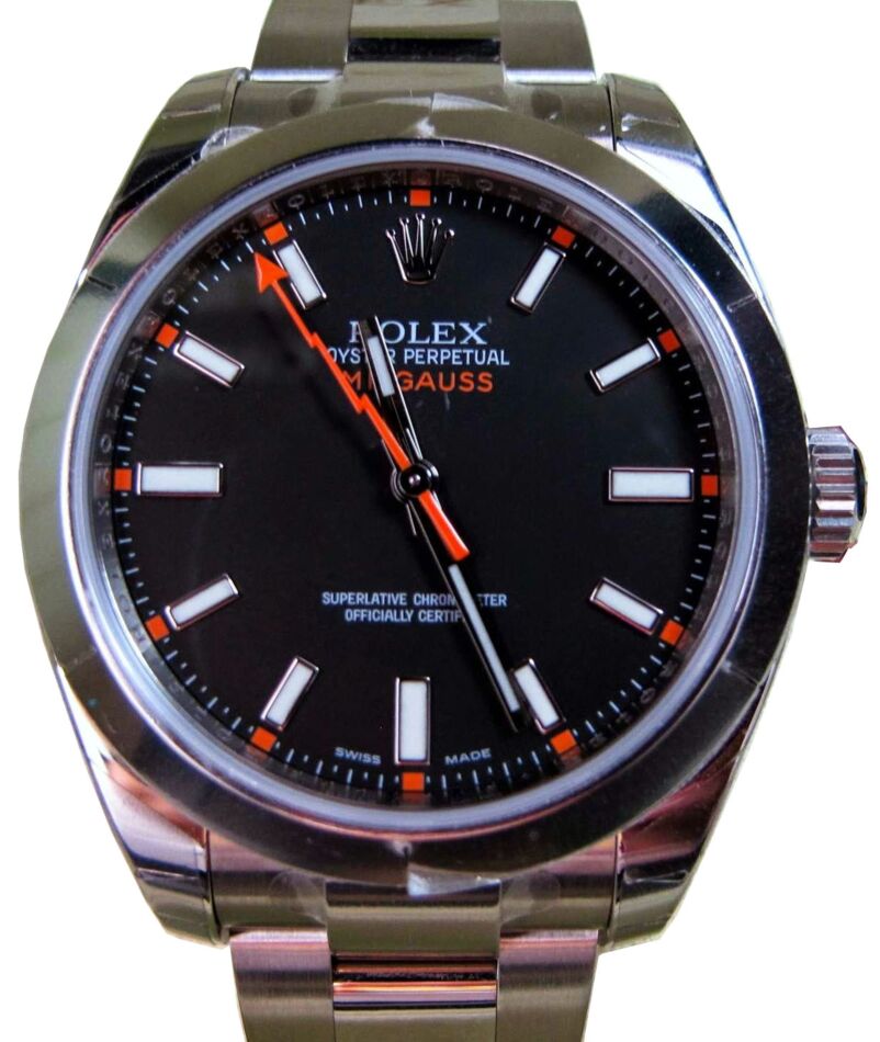Rolex milgauss black price hotsell