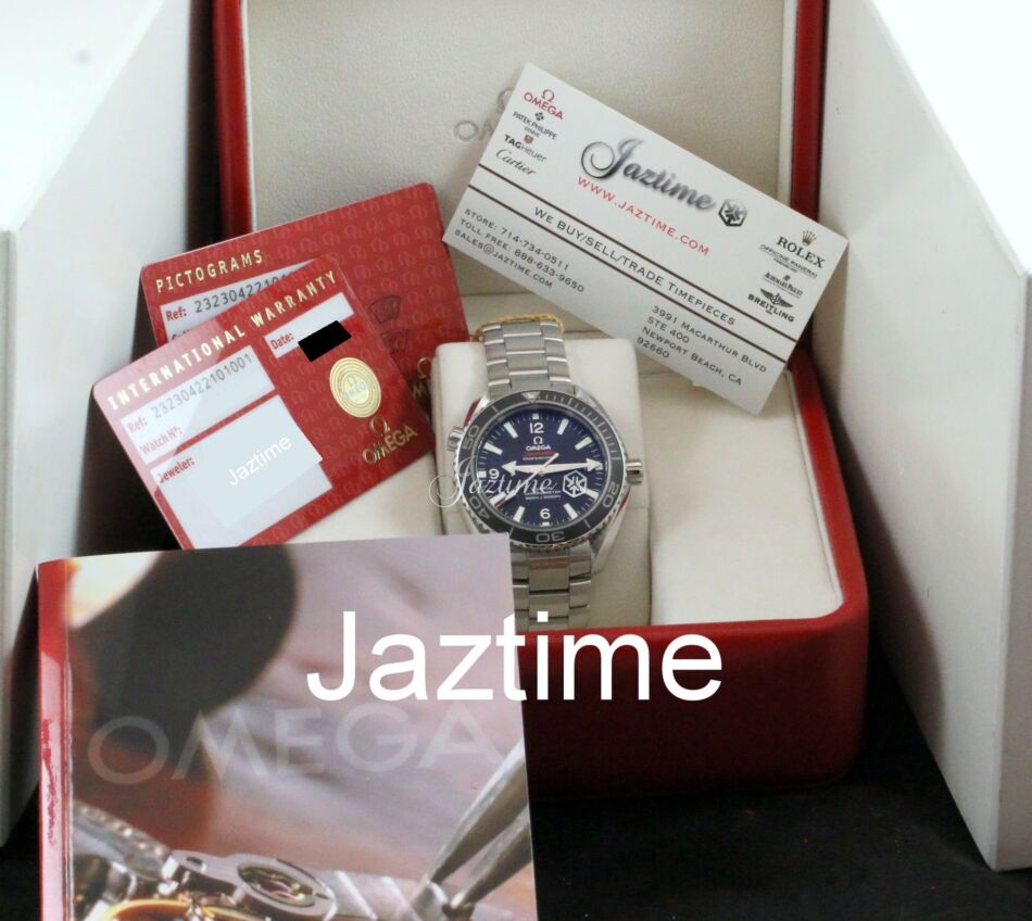Omega Seamaster Planet Ocean 600M 42mm Steel Black Dial