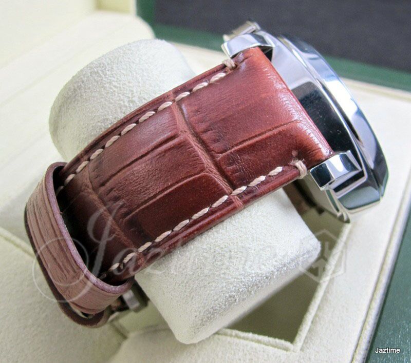 Panerai PAM 88 Luminor GMT 44mm Black Stainless Steel Leather Panerai PAM 88 Luminor GMT 44mm Black Stainless Steel Leather