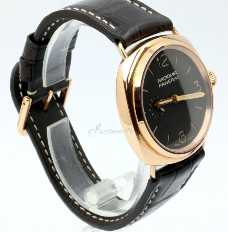 Panerai PAM 439 Radiomir Oro Rosso Brown Tobacco 42mm Red Gold Leather BRAND NEW