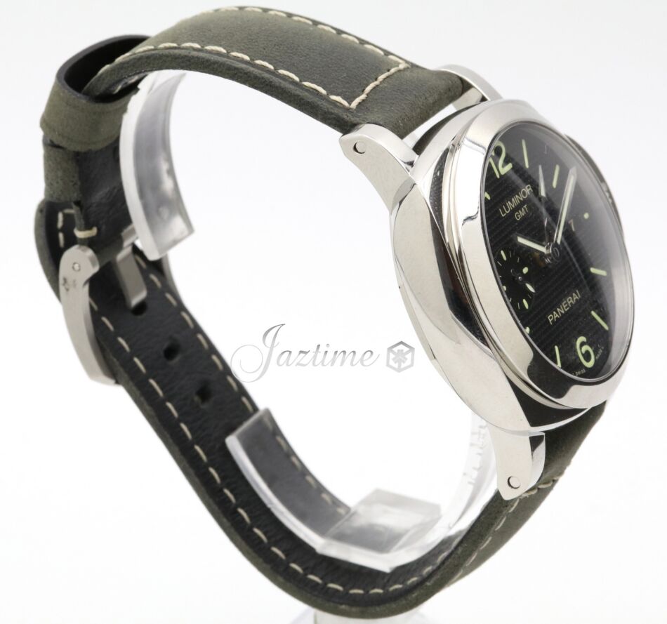 Panerai PAM 535 Luminor 1950 42mm Stainless Steel Black Leather BRAND NEW