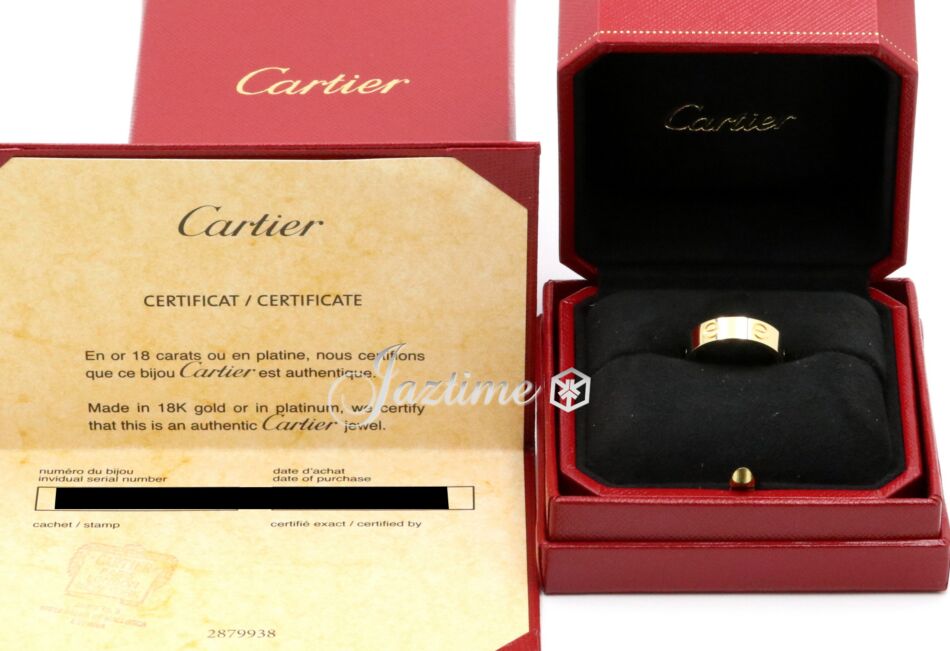 Cartier Love Ring B4084657 Rose Gold Pink Gold BRAND NEW