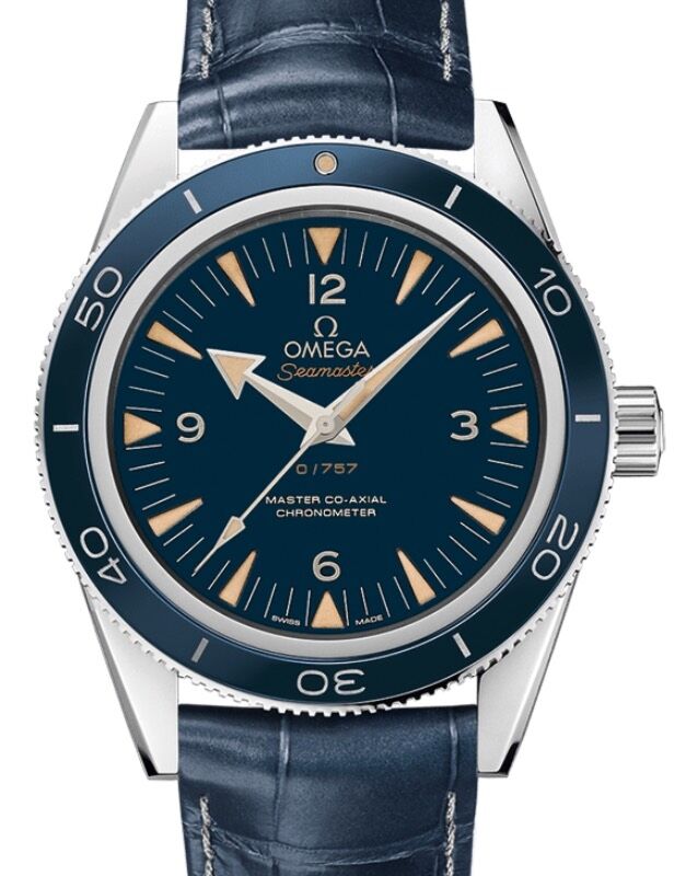 Omega seamaster 300 leather online