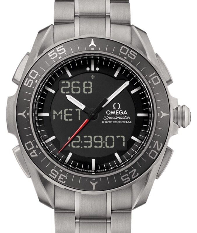 Omega Speedmaster Instruments Skywalker X-33 45mm Titanium