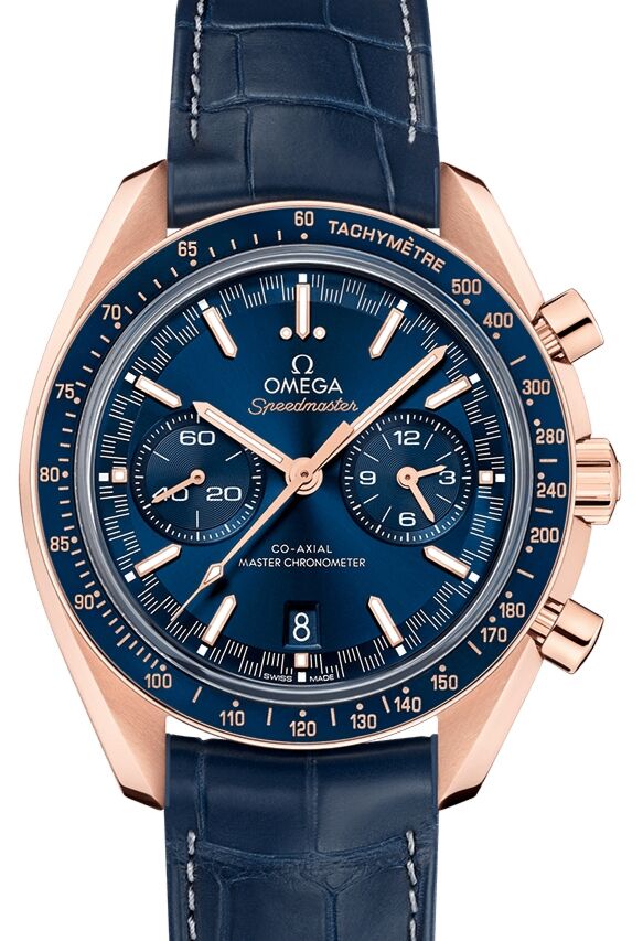 Omega speedmaster blue dial top