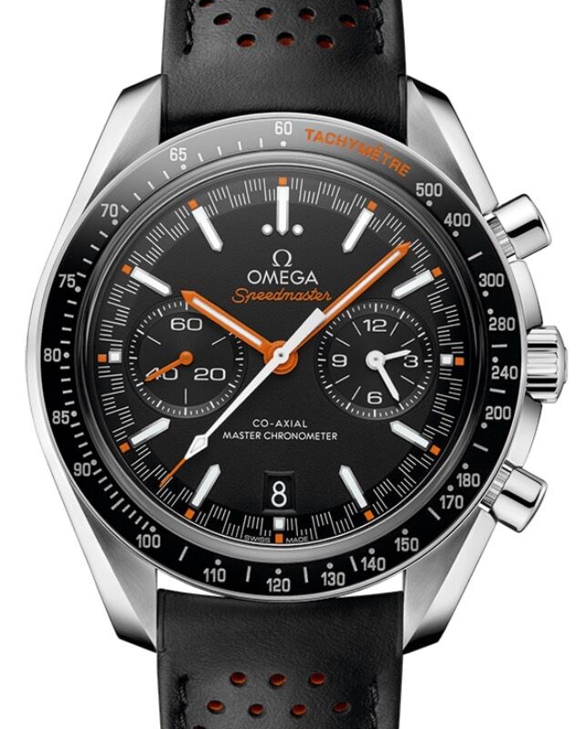 Omega Speedmaster Professional Moonwatch Black Dial Leather