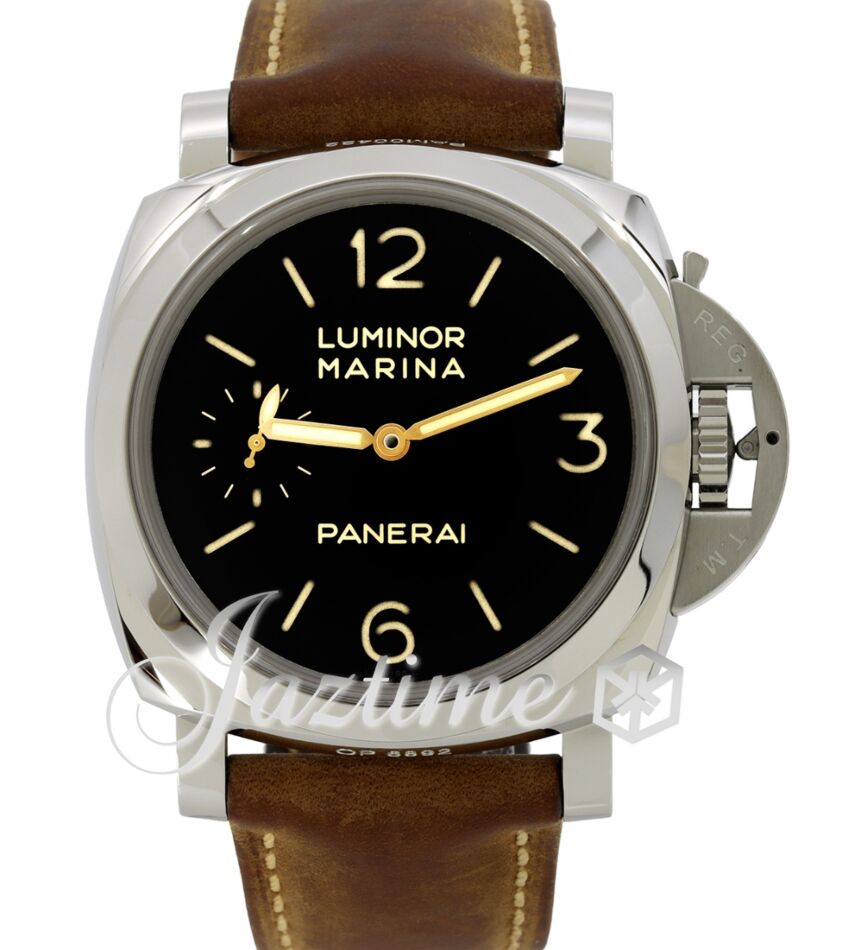 PANERAI Luminor Marina ブラック Panerai Luminor Marina Steel 47mm Black Dial PAM00422